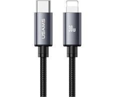 Kabelis USAMS U91 30W USB-C į Lightning 1m tarnish