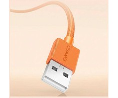 Kabelis USAMS U92 18W USB-C į USB-A 1.2m oranžinės spalvos