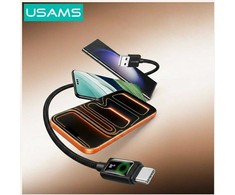 Kabelis USAMS U92 18W USB-C to USB-A 1.2m juodos spalvos