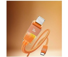 Kabelis USAMS U93 30W USB-C to Lightning 1.2m oranžinės spalvos