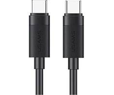 USAMS U94 60W USB-C į USB-C kabelis 1m juodas