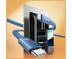 Kabelis USAMS U96 60W USB-C to USB-C 1.2m mėlynas