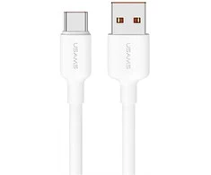 Kabelis USAMS US-SJ603 U84 3A USB-C į USB-A 3m baltos spalvos