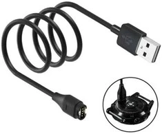 Kabelis USB-A Beline laikrodžio įkrovimui Garmin 1m juodos spalvos