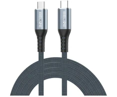 Beline Thunderbolt 4 USB-C laidas 1 m, 48V/5A, 40Gbps, 240W, 8K 60Hz, juodas