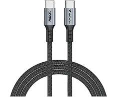 „Verbatim“ sinchronizavimo ir įkrovimo laidas USB-C į USB-C, 100 W, 120 cm, Juodas