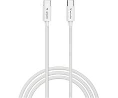 Kable Verbatim Sync &amp; Charge USC-C do C essentials 3 m 100W balta 32409