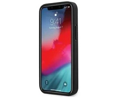Dėklas Karl Lagerfeld Saffiano Ikonik Karl's Head skirtas iPhone 12 Mini, juodas