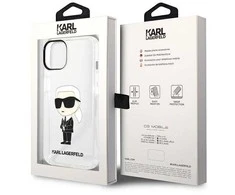 Karl Lagerfeld Ikonik skaidrus dėklas iPhone 13/14/15