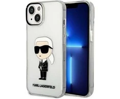 Karl Lagerfeld Ikonik skaidrus dėklas iPhone 13/14/15