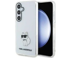 Samsung Galaxy S24 Plus Karl Lagerfeld dėklas IML Choupette (KLHCS24MHNCHTCT) skaidrus