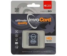 Imro 4 GB 412 GB talpos „Micro SD“ atminties kortelė + adp 10C