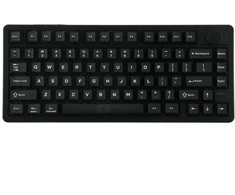 Klaviatūra mechaninė Epomaker HE75 V2 Jade HE Switch juoda-kreminė/juodas-creamy