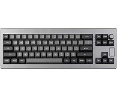 Klaviatūra mechaninė Epomaker Shadow-X Flamingo Switch juodai-sidabrinis/juodas-sidabrinis