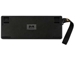 Klaviatūra mechaninė Epomaker TH40 Wisteria Linear Switch juoda-auksinė/juodas-auksinis