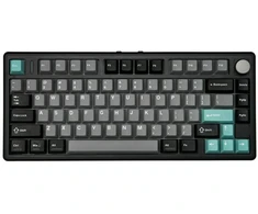 Klaviatūra mechaninė Epomaker TH80 V2 Pro Silent V2 Switch juoda-sea salt/juodas-sea salt