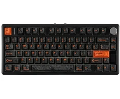 Klaviatūra mechaninė Epomaker TH80 V2 Jade Switch juoda-pilka-kreminė/juodas-pilkas-creamy