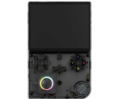 Konsolė Anbernic RG40XXV juoda, skaidri/permatoma juoda