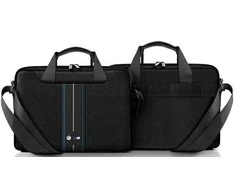 Krepšys nešiojamam kompiuteriui BMW BMCB15COMPVSKL 16" juodos spalvos Nylon Mėlyna Stripe