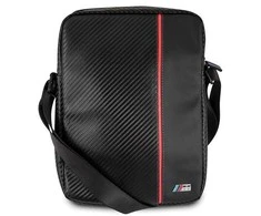 Krepšys planšetiniam kompiuteriui 8" BMW Carbon / Raudona Stripe (BMTB8CAPRBK) juodos spalvos