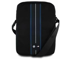Krepšys BMW BMTB8COMPVSKL planšetiniam kompiuteriui 8" juodos spalvos Nylon Mėlyna Stripe