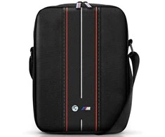 Krepšys BMW BMTB8COMPVSKR planšetiniam kompiuteriui 8" juodos spalvos Nylon Raudona Stripe