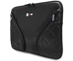 Bag BMW Carbon Pockets & Metal Logo Sleeve 16″ juodos spalvos