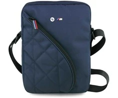 BMW Nylon Pockets &amp; Metal Logo 10" Planšetė Bag - Navy Mėlyna