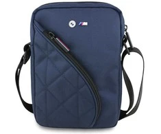 BMW Nylon Pockets &amp; Metal Logo 8" Planšetė Bag - Navy Mėlyna