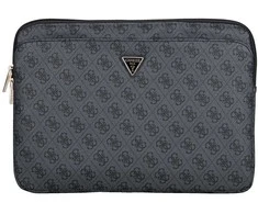 Bag Guess Sleeve 14″ 4G Zipper Pocket Triangle Logo juodos spalvos
