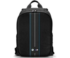 Kuprinė nešiojamam kompiuteriui BMW BMBP15COMPVSKL 16" juodos spalvos Nylon Mėlyna Stripe