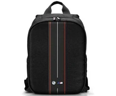 Kuprinė nešiojamam kompiuteriui BMW BMBP15COMPVSKR 16" juodos spalvos Nylon Raudona Stripe