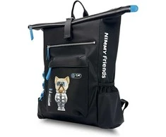 NIMMY laptop bag COOL&amp;CUTE 2.0 Dog juodas