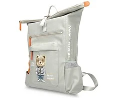 NIMMY laptop bag COOL&amp;CUTE 2.0 Bear pilka