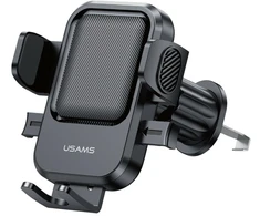 Laikiklis automobilinis do kratki went. USAMS One-touch juoda
