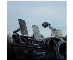 Belaidis įkroviklis Energea Magdrive Kit 15W for windshield/vent grille/dashboard juodos spalvos
