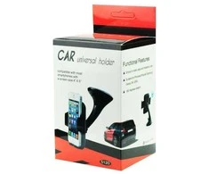 OEM automobilio laikiklis priekiniam stiklui, juodas