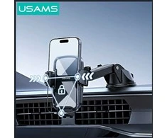 Laikiklis automobilinis USAMS ZJ086 na szybę/kokpit juoda