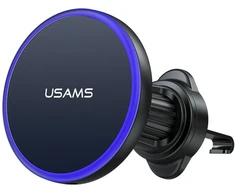 Magnetinis Laikiklis ventiliacijos grotelėms USAMS juoda