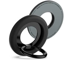Spigen Nano Pop MagSafe telefono žiedas - Pirštų laikiklis su stovo funkcija (juodasis sezamas)