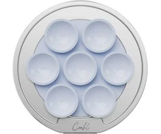 Laikiklis magnetyczny UNIQ Coehl Luna su lusterkiem i przyssawką mėlyna