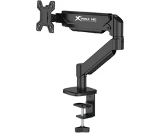 Laikiklis na monitorius XTRIKE ME HT-20 mocowany do biurka juoda