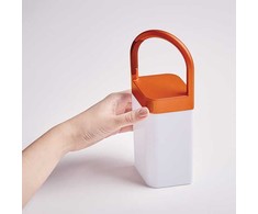 Dėklas Lexon Horizon belaidė LED lempa oranžinė LH77O1