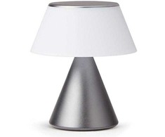 Lexon Luma M LED lempa, pilka, LH87MX