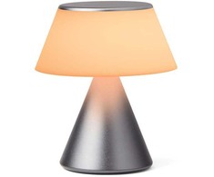 Lexon Luma M LED lempa, pilka, LH87MX