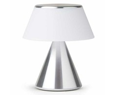 Lexon Luma M LED lempa sidabrinė LH87MAP