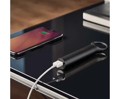 Lexon Nomaday išorinė baterija 3000 mAh, juoda LL138N