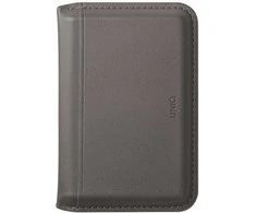 Dėklas Uniq Lyden DS RFID magnetinė piniginė su telefono stoveliu – pilka