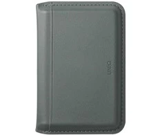 Dėklas Uniq Lyden DS RFID magnetinė piniginė su telefono stoveliu - Žalias