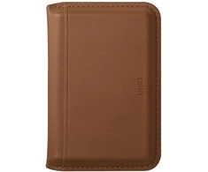 Dėklas Uniq Lyden DS RFID magnetinė piniginė su telefono stoveliu - ruda